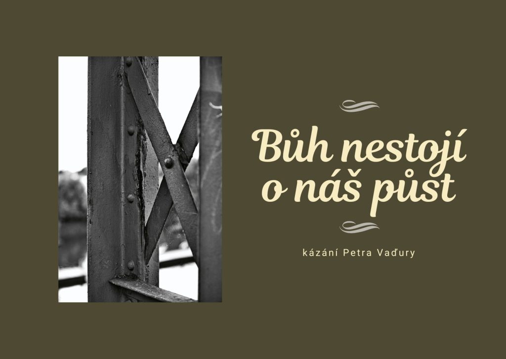 Bůh nestojí o náš půst