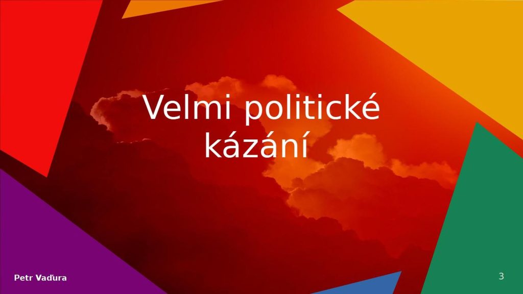 Velmi politické kázání